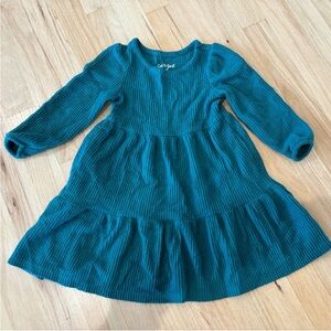 Cat & Jack Green Toddler Dress